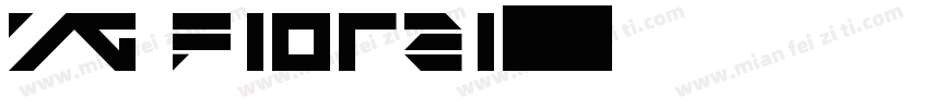 YG Floral字体转换